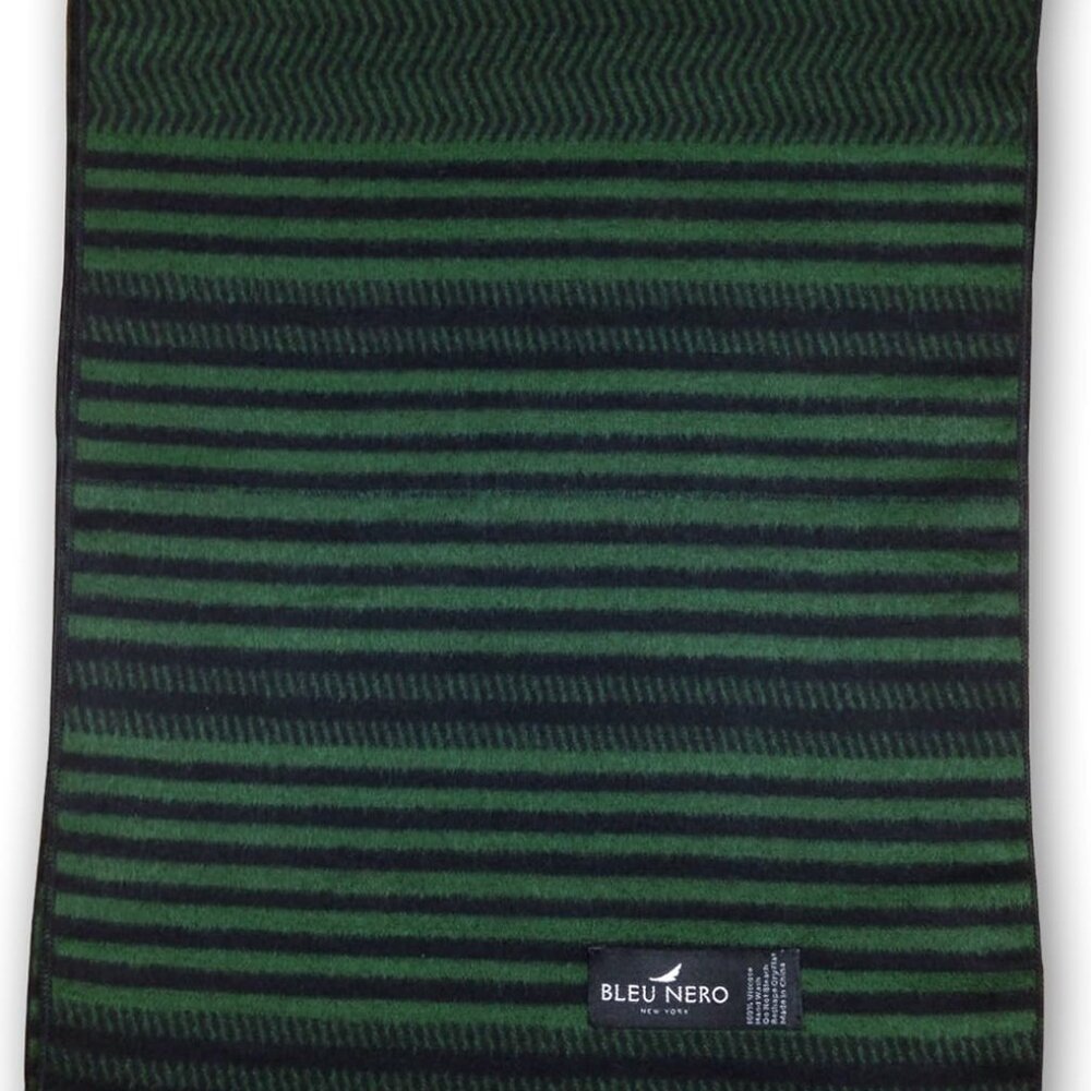 Bleu Nero Luxurious Winter Scarf Premium Cashmere Feel Unique Design Selection - Picture 3 of 6